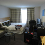 My hotel room.  It was really nice for the price.